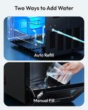 2" Ice Ball Maker Countertop, 4Pcs Ready in 40Mins, 144Pcs/day, Self-Cleaning Sphere Ice Maker Machine with Clear