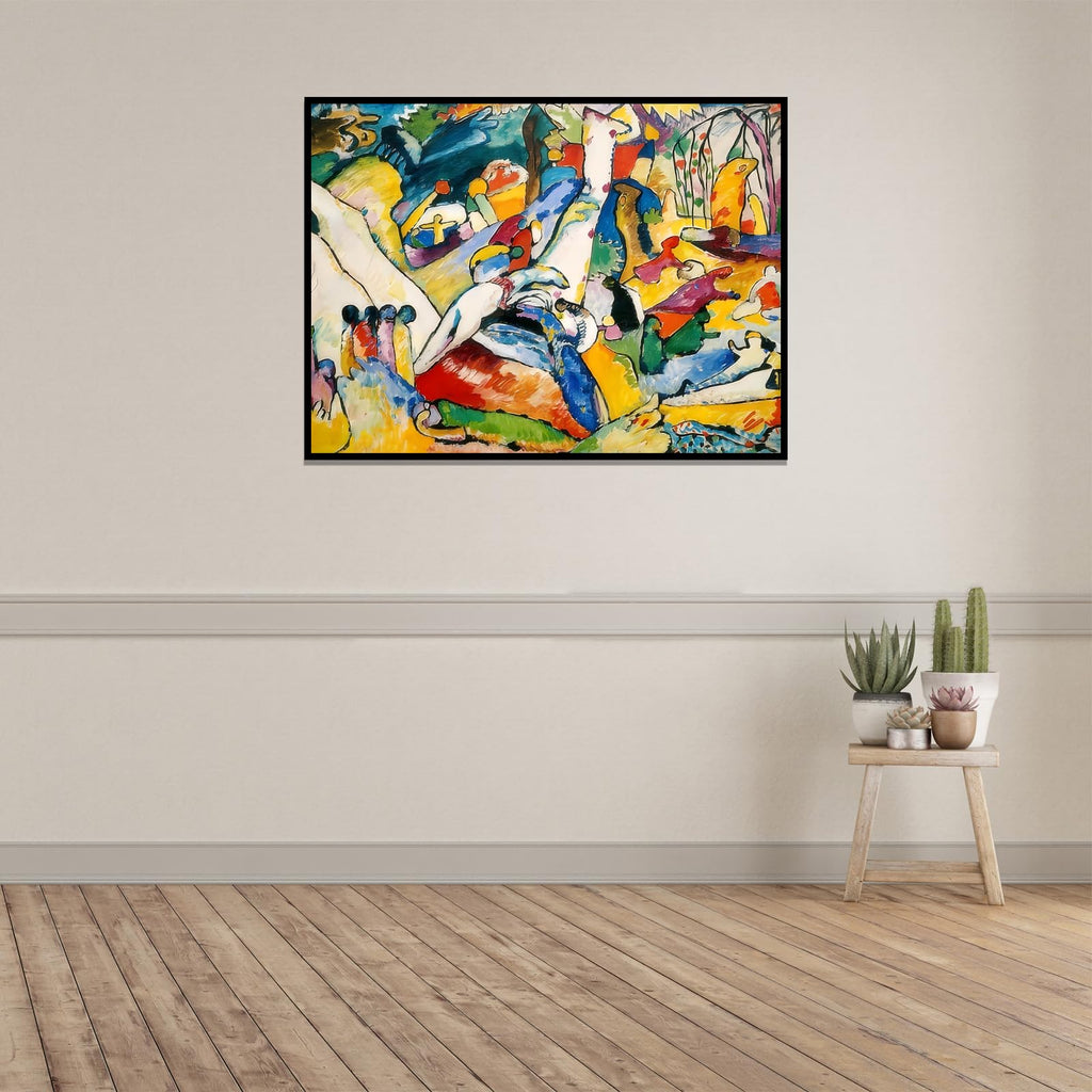 Kandinsky Canvas Wall Art Sketch Composition Ii Poster - Abstract Art Wall Decor Classic Master Painting Art Print