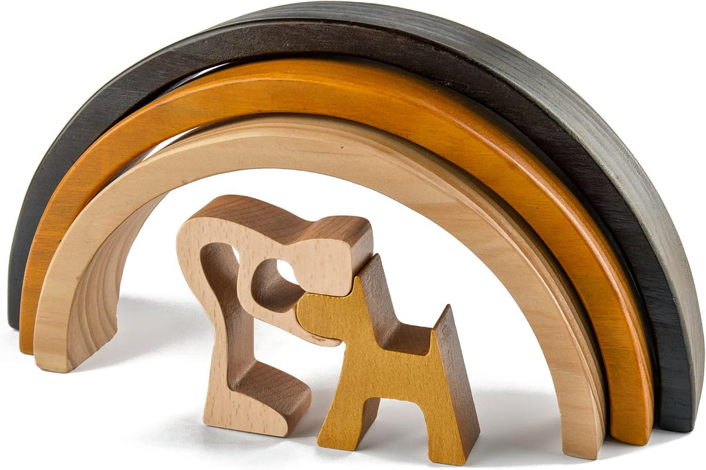 Rainbow Bridge Memorial Gifts - I'll Meet You at The Rainbow Bridge - Pet Loss Keepsakes for Dog Moms & Dads