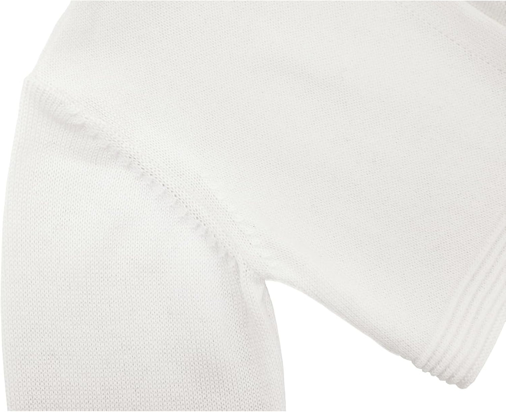 Baby Girls' Knit Long Sleeve Sweater, Bowknot Closure Bolero Cardigan