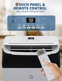 14000 BTU Room Air Conditioners with Remote Control, 3-In-1 Free Portable AC Unit with Fan & Dehumidifier
