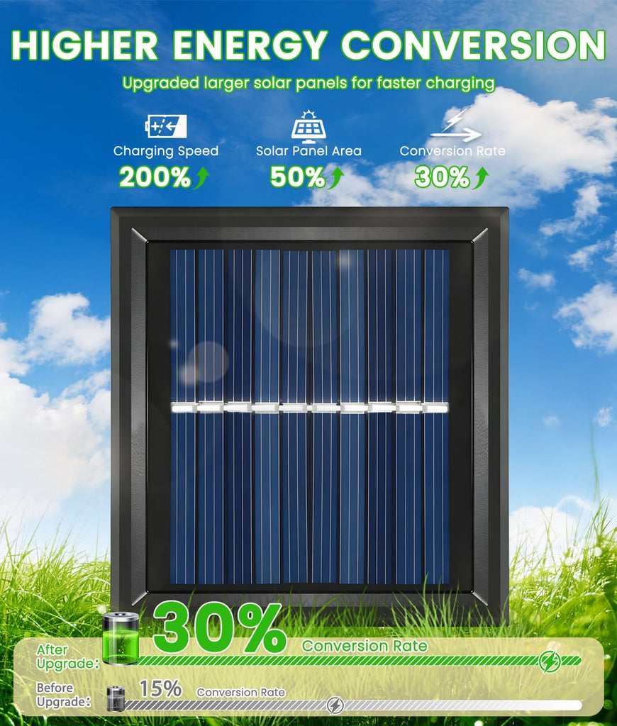 6 Pack Bright Solar Garden Lights, Solar Pathway Lights Outdoor Waterproof