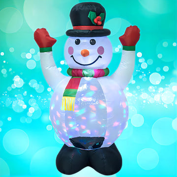 4ft Christmas Inflatable Blow up Snowman Outdoor Indoor Decoration