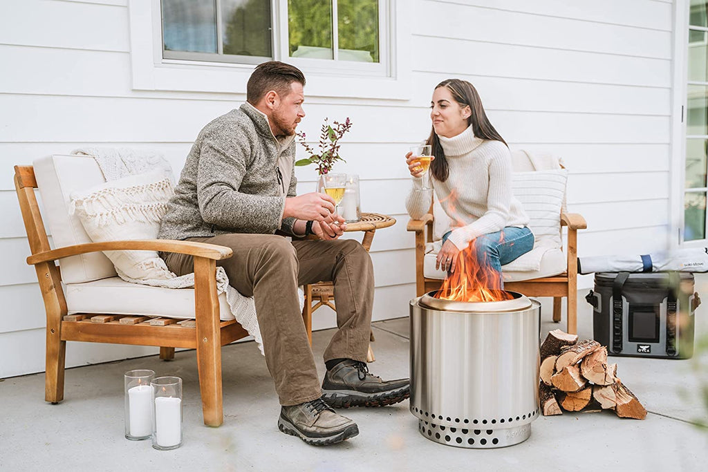 Ranger 2.0 15" Smokeless Fire Pit with Stand | Portable Fire Pit