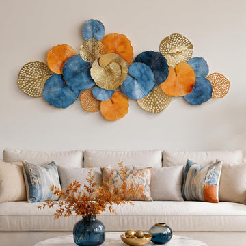 Modern 3D Large Metal Wall Art Bedroom Entryway Decoration