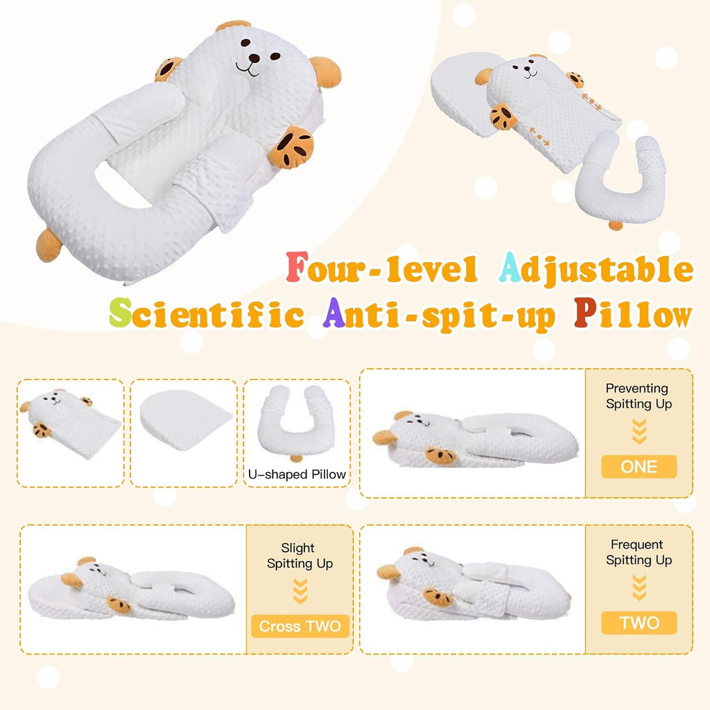 2026 Baby Lounger for Newborn, Baby Lounger and Travel, DIY Breathable Soft Cotton Infant Lounger, Newborn Babies