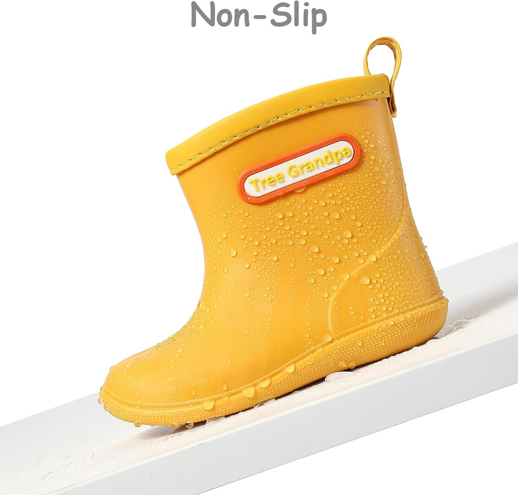 Toddler Rain Boots Waterproof shoes for Boys Girls Lightweight