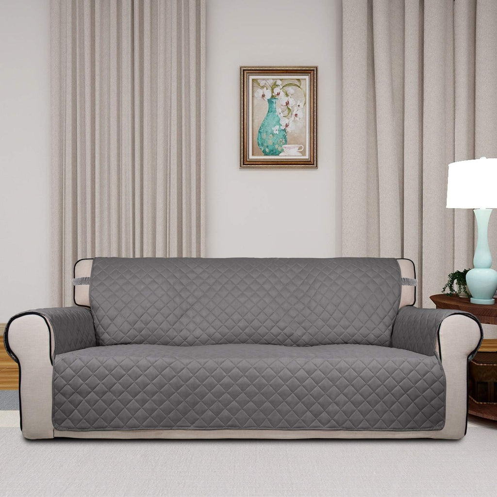 Reversible Quilted Couch Covers for Dogs Oversized Sofa Cover 78"