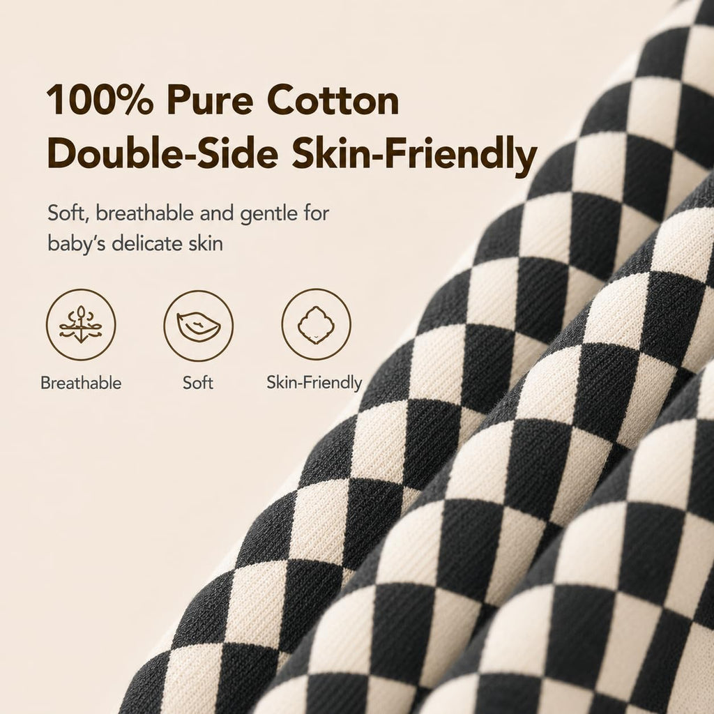 Carrier Newborn to Toddler,Cotton Infant Carrier,7-40lbs Baby Carrier