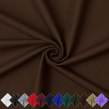 58"W Poly Cotton Twill Fabric - 65% Polyester 35% Cotton - Sold by The Yard - for Pants, Jackets, Skirts, Upholstery