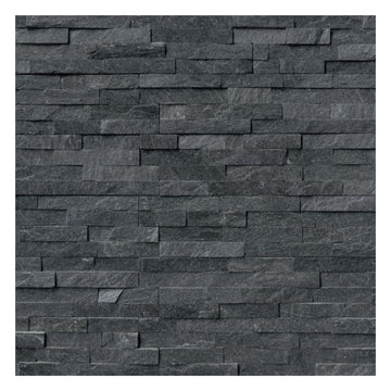 Coal Canyon 6 inch x 24 inch Natural Stone Ledger Wall Panel - 60 Pieces (60 Sqft) for Indoor & Outdoor, Fireplace