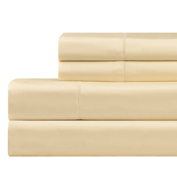 610 Thread Count Pima Cotton Sheet Set, Cal King, Cream