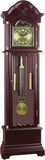 72" Floor Standing Grandfather Clock Cherry Finish