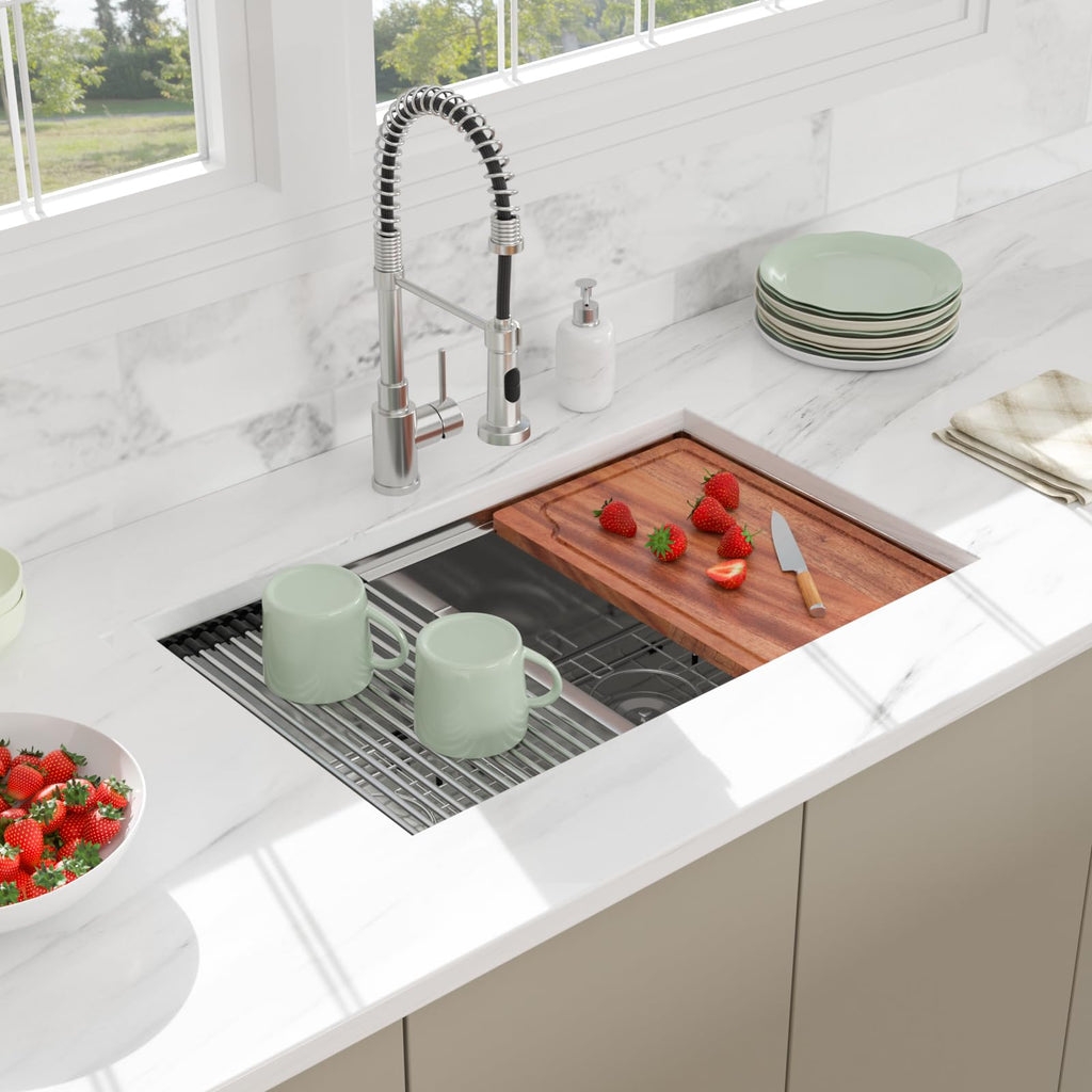 30 Undermount Kitchen Sink Double Bowl