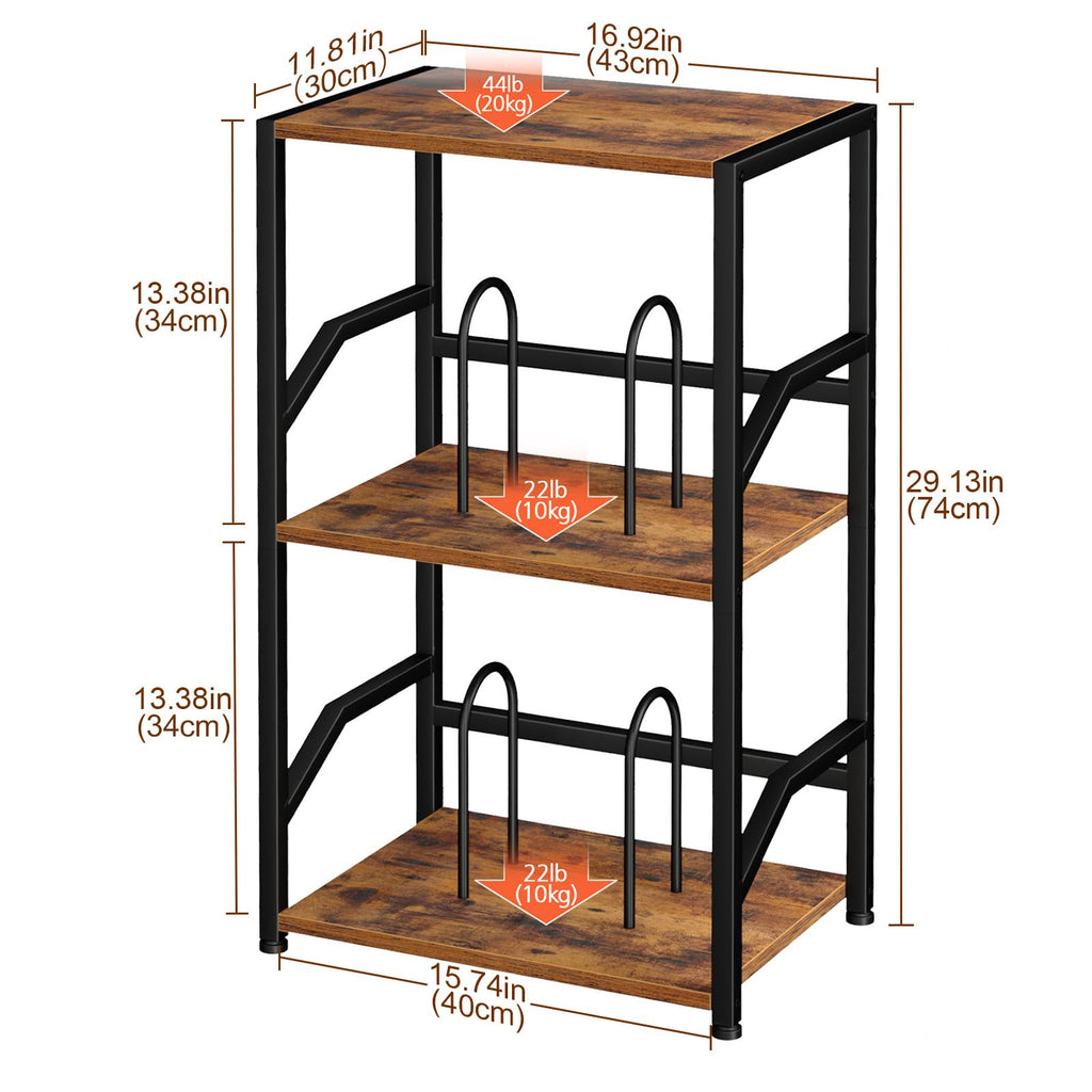 Record Player Stand, Turntable Stand with Vinyl Record Storage