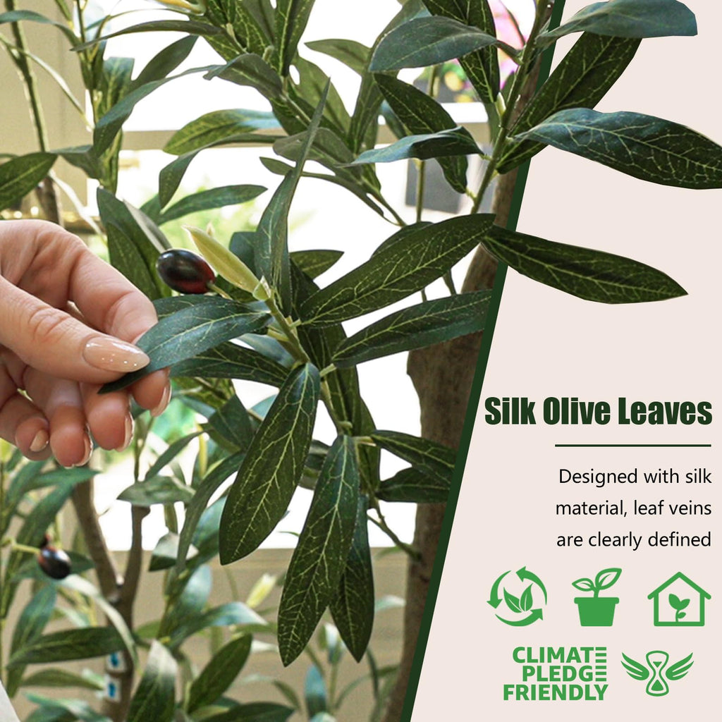 Olive Trees Artificial Indoor: 96% Lifelike - Looks Real Up Close