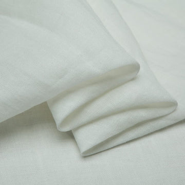 Solid Color 100% Ramie/Linen Fabric for Dress and Blouse 57" Width Craft by The Yard (#12)