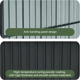 6' x 6' Outdoor Shed Grill Shed for BBQ Outdoor Gazebo for P - Image 6