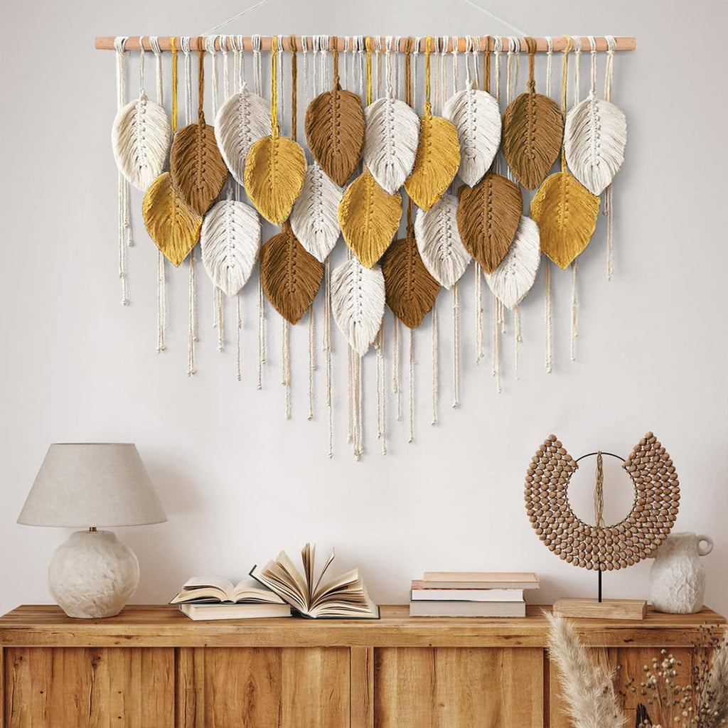 Large Macrame Wall Hanging Boho Home Decor Bohemian Woven Tapestry