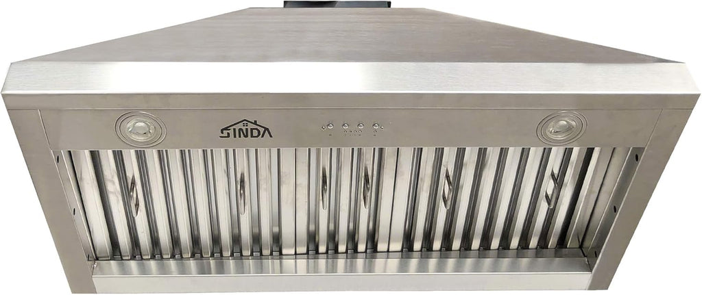 30 Inch Copper Kitchen Range Hood Baffle Filters