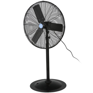 ILG8P30-72 Commercial Pedestal Floor Fan, 30-Inch, Industrial Heavy Duty Floor Standing Fan with 7261 CFM, Perfect