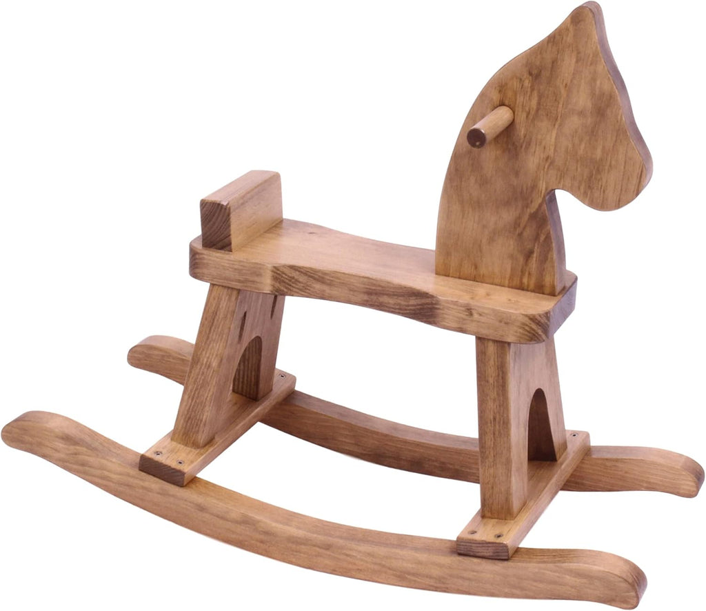 Wooden Rocking Horse, Harvest Stain