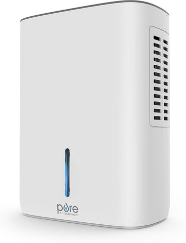 PureDry Deluxe Dehumidifier - Mid-Sized 1.5L Water Tank Eliminates 500ml/day in Excess Moisture from Closets