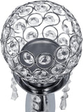 5 Arms 29.5in Tall Floor Candelabra Centerpieces Silver Crystal Candlestick Holders Crystal Chandelier Candle Holder