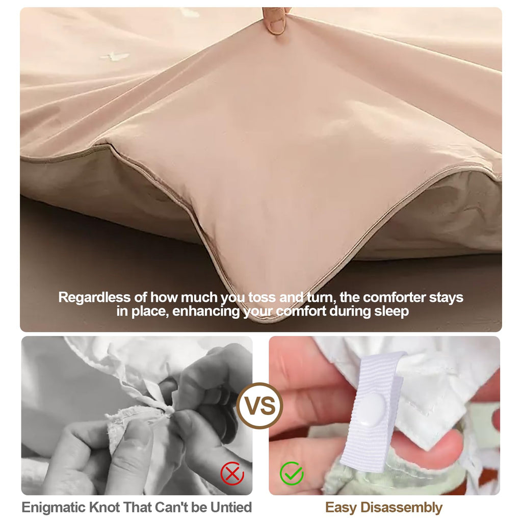 16 Pack Duvet Snap Clips Duvet Clips Fasteners Inside