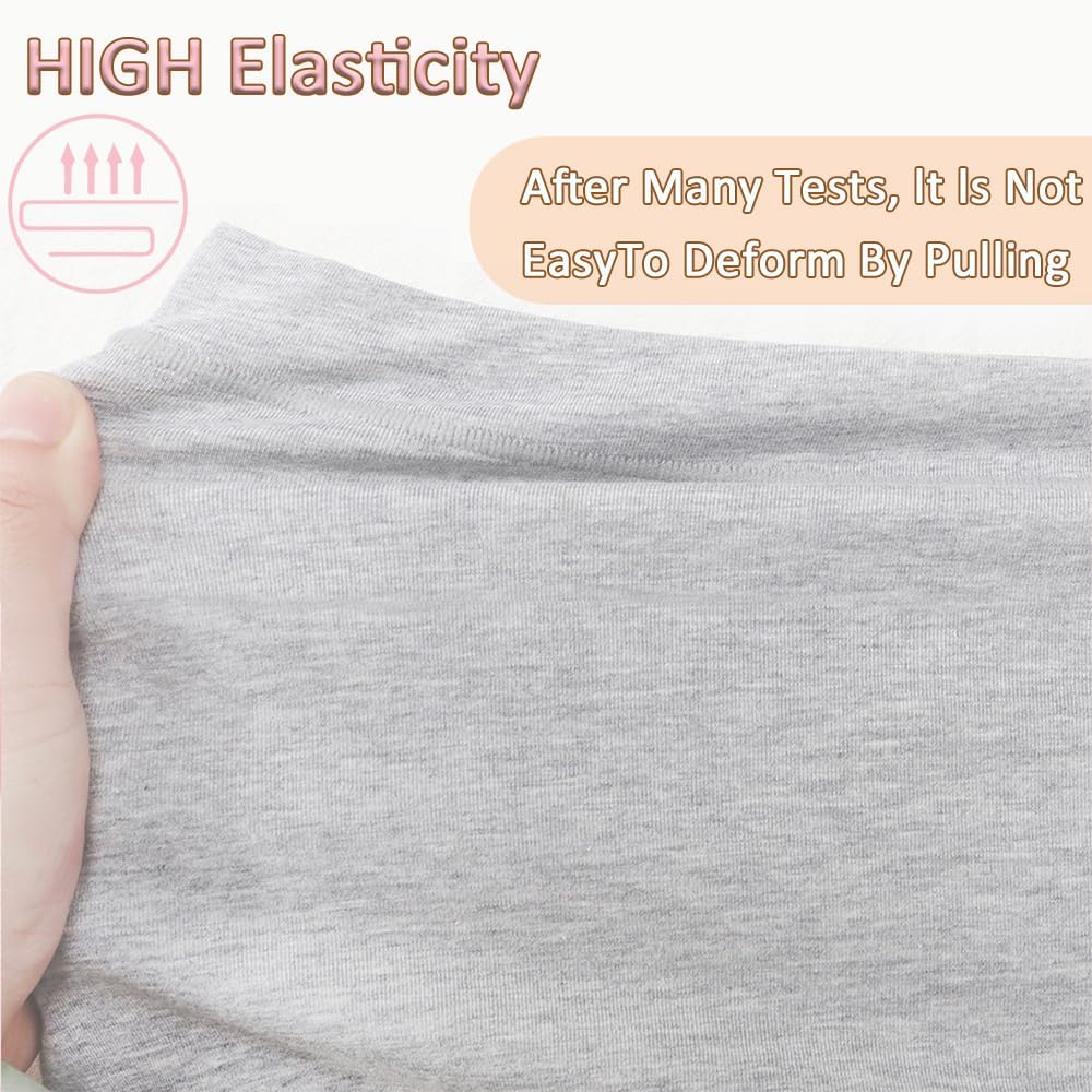 Teen Girls Knickers Cotton Soft Boyshorts Kids Underwear 8 Pack Safety Panties for Dress