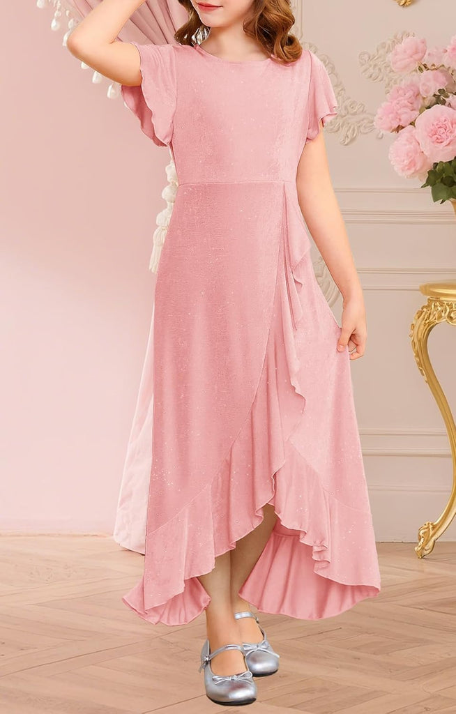Junior Bridesmaid Dresses Girls Wedding Party Formal Dress