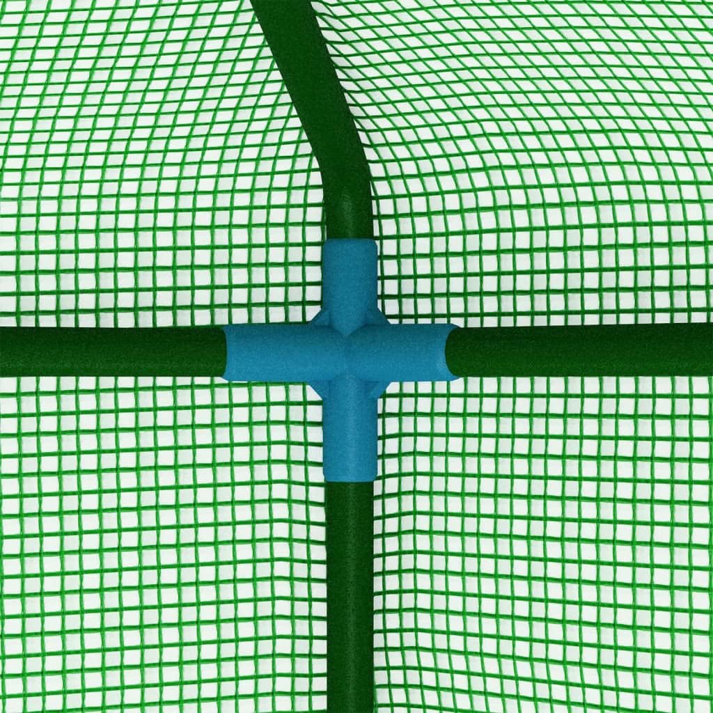 Greenhouse for Outdoors, Walk-in Plant House with Shelves and Zippered Door, Portable Garden Grow Tent for Vegetables