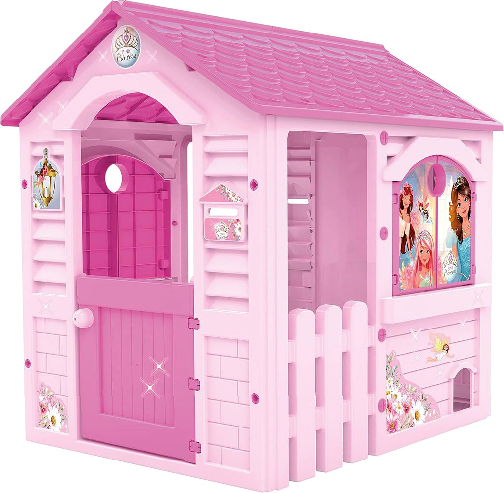 Pink Princess - Outdoor and Indoor Children's Playhouse - Fantasy Decorations - 48" x 40.5" x 40.9" - Ages 24