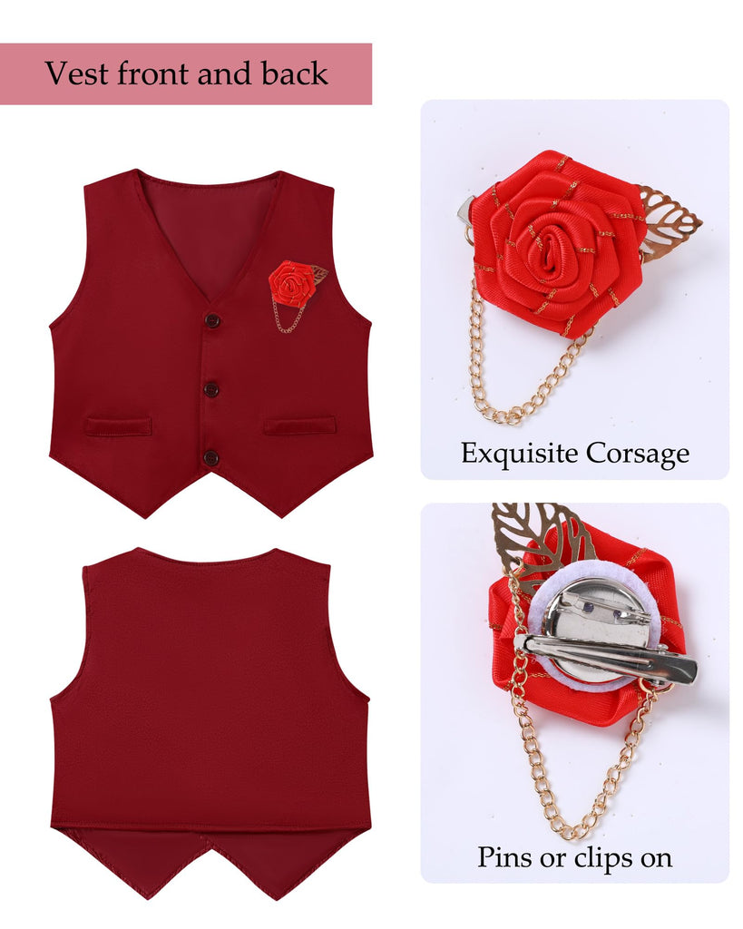 Toddler Boy Dress Clothes Suit Boys Formal Wedding Outfits