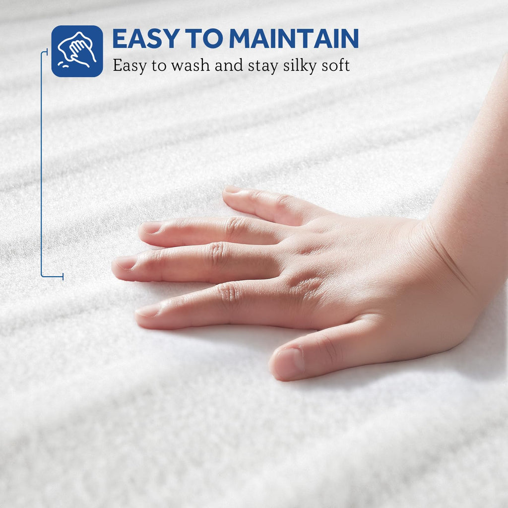 Heated Mattress Pad Cal King Size with Dual Control 10 Heat Settings