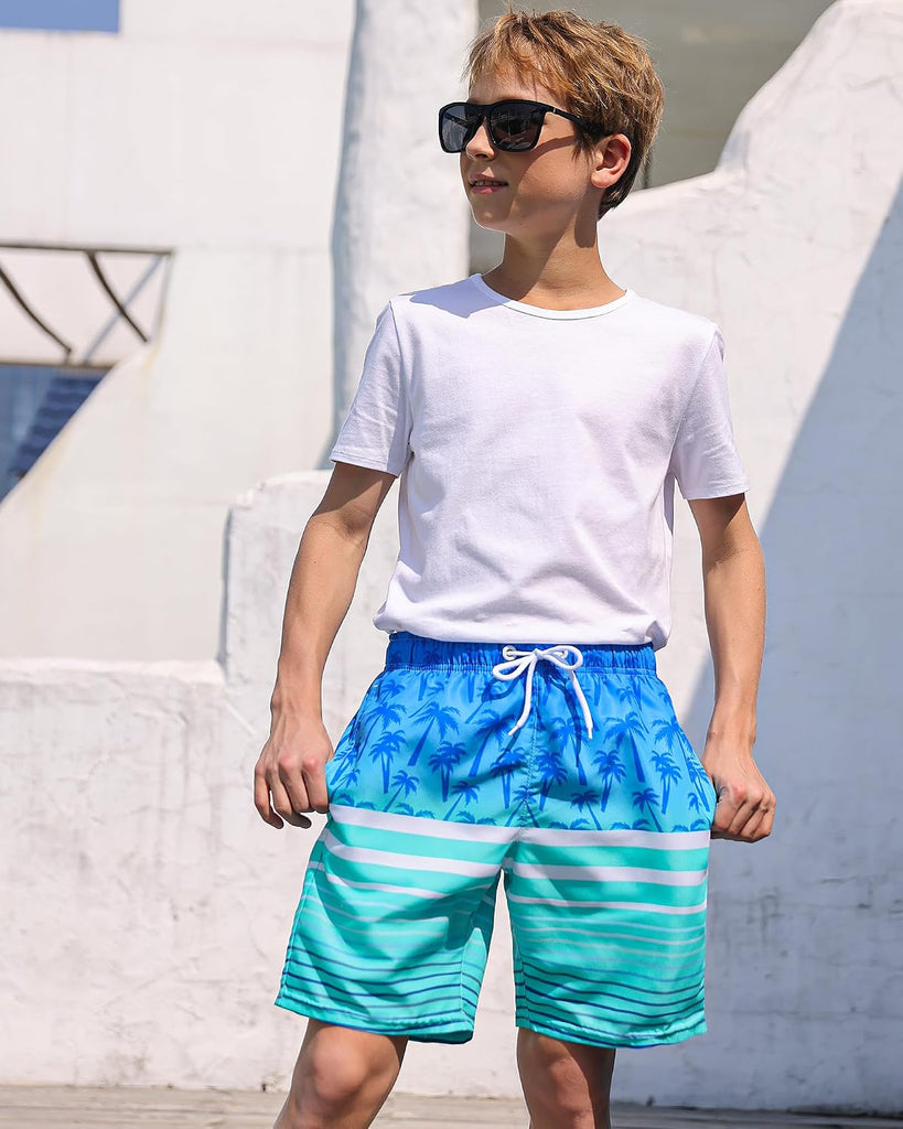 Boys Swim Trunks Bathing Suit Boys Swimsuit Swim Shorts Swimwear Quick Dry Swim Trunks Kids Beach Board Shorts