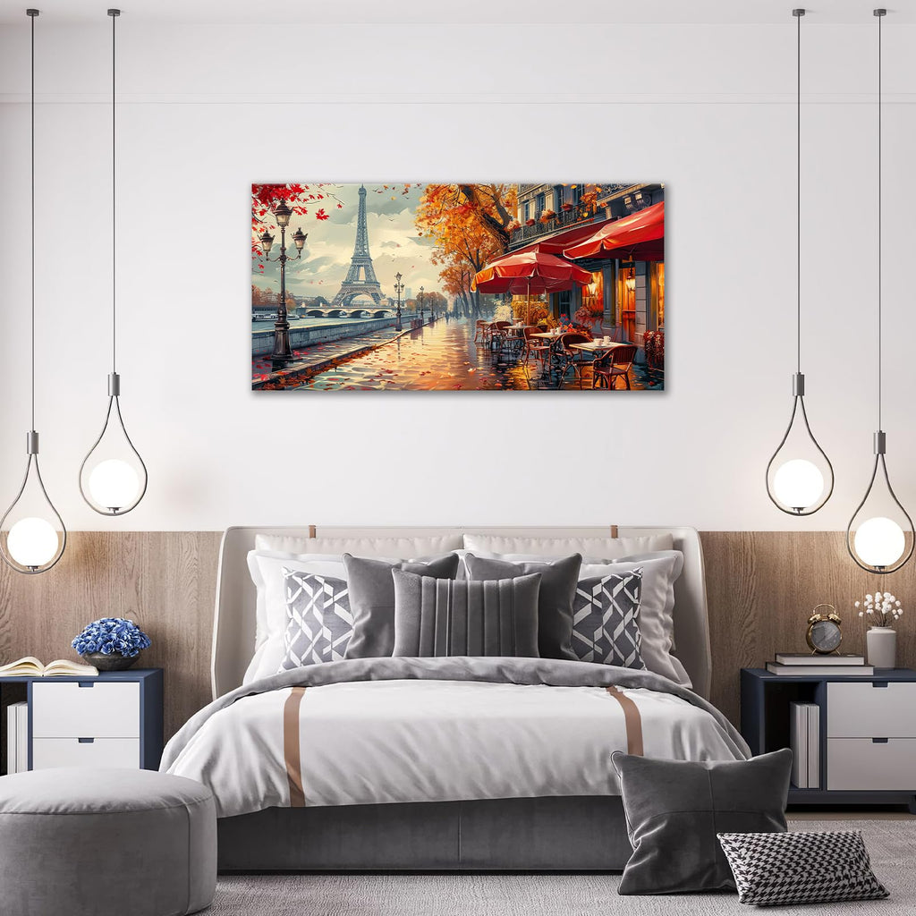 Large Eiffel Tower Wall 60"x30"