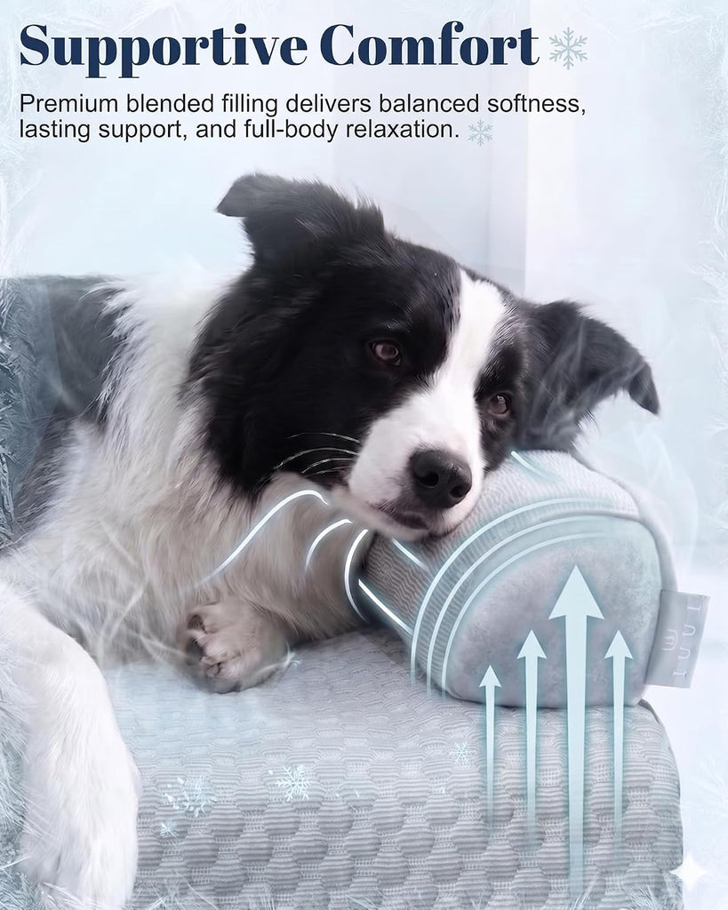 Cooling Dog Bed/Mat for Couch, Medium Size Cooling Mat for Dog