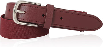 Youth Baseball Belt for Kids - Elastic Softball Belt for Girls