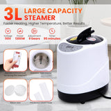 Portable Sauna for Home, Upgraded Personal Steam Sauna Box with 3L 1300W Steamer, Folding Chair