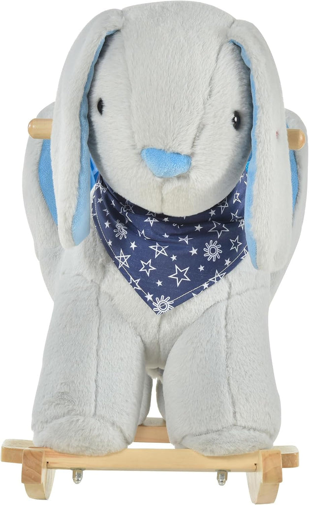 Kids Ride-On Rocking Horse Toy Bunny Rocker for Children 18-36 Months