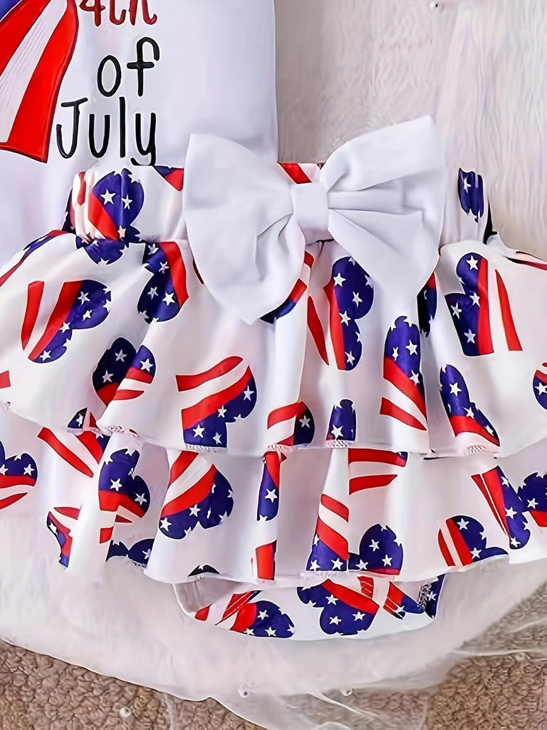 Baby Girls Sleeveless Tops and Ruffle Skirt Bloomer Shorts Set