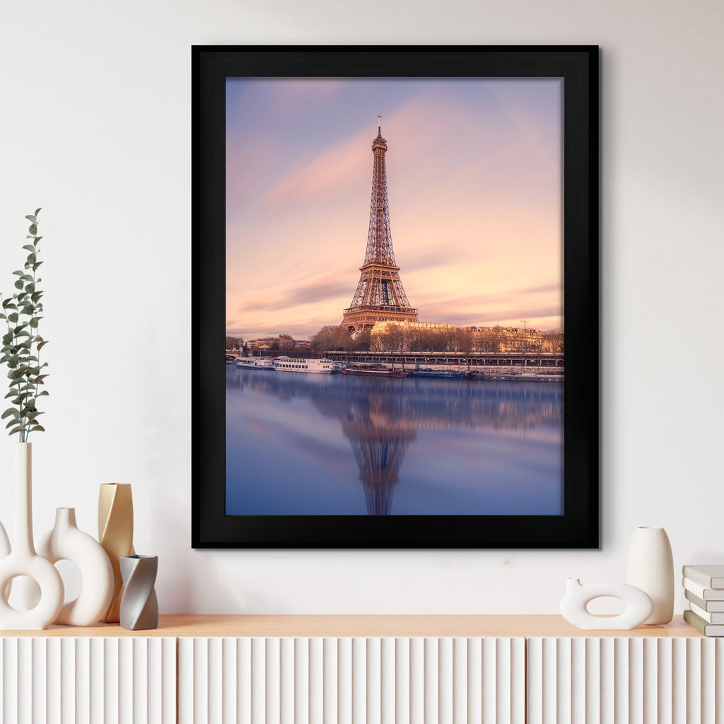 16x20 Picture Frame Black Set of 6, Display Pictures 16x20 Without Mat for Wall Mounting, Wall Gallery Poster Frames