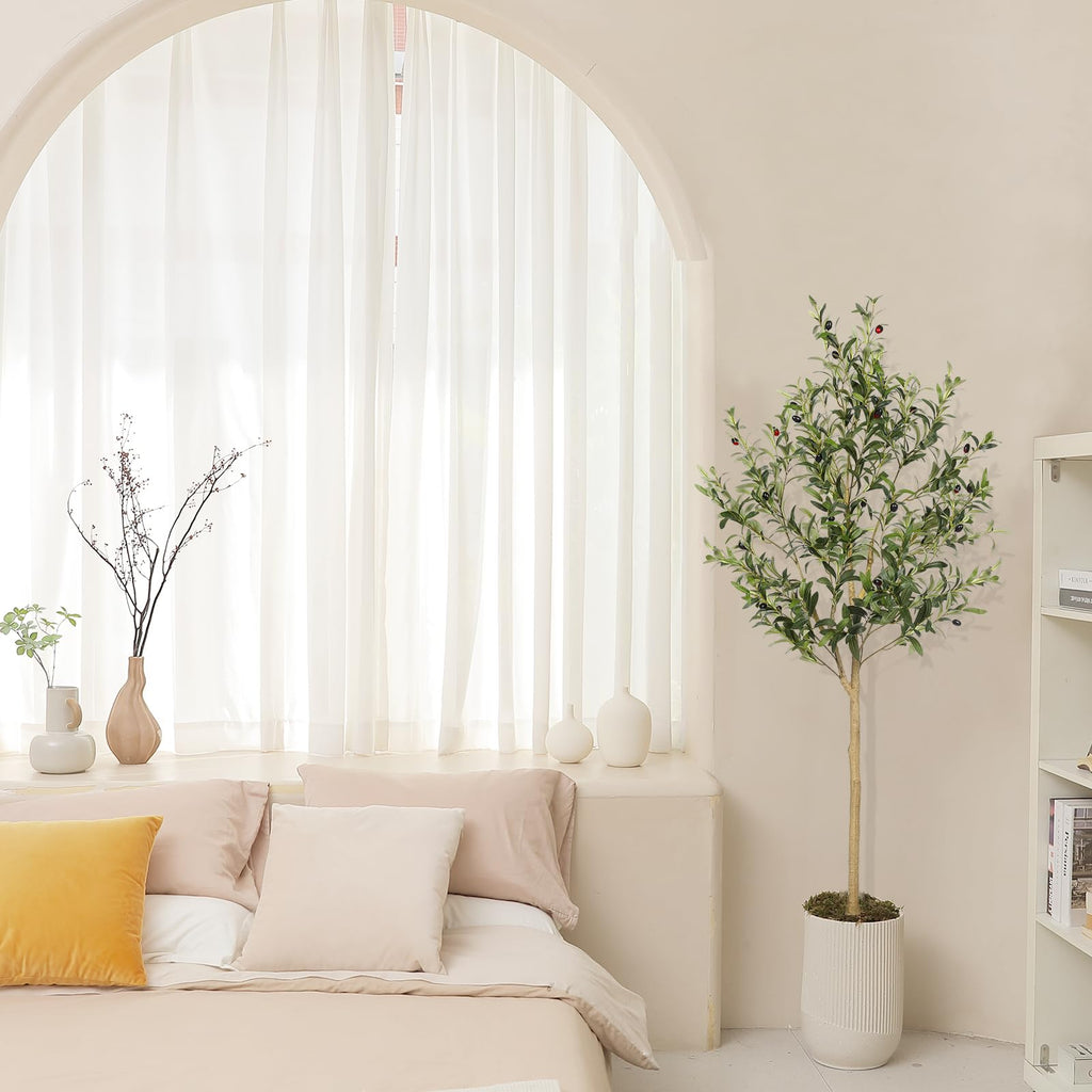 5ft Olive Trees Artificial Indoor with Realistic Appearance