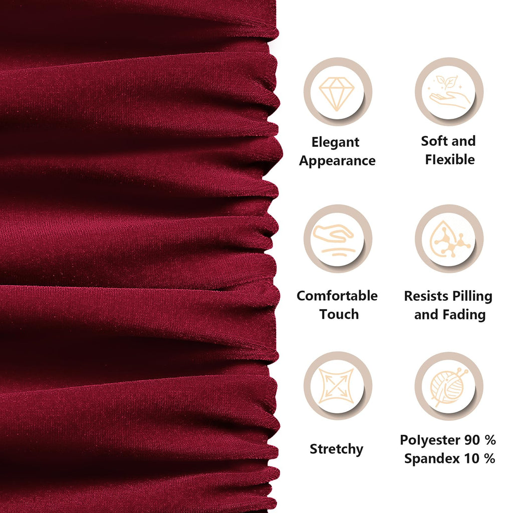 5 Yard Burgundy Fabric 60" Wide for DIY Crafts