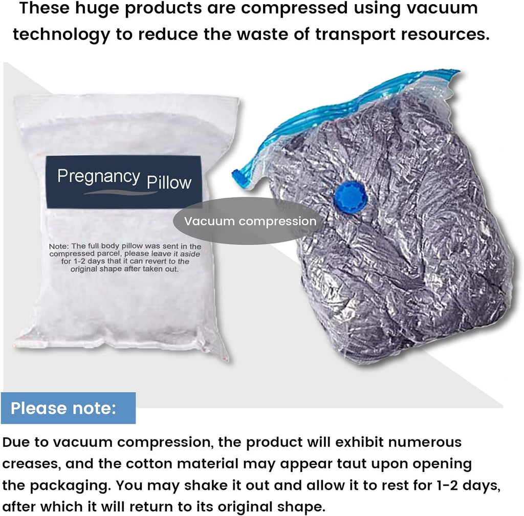 Pregnant Pillows for Sleeping, 70 Inch u Shaped Pillow Maternity Pillow with Removable Cover, Provide Sleep Support
