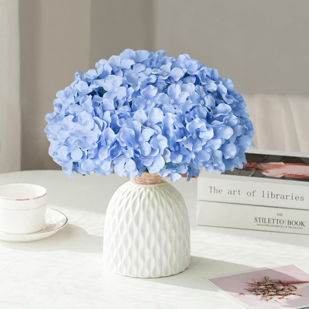 100 Pcs Faux Blue Artificial Bulk Fake