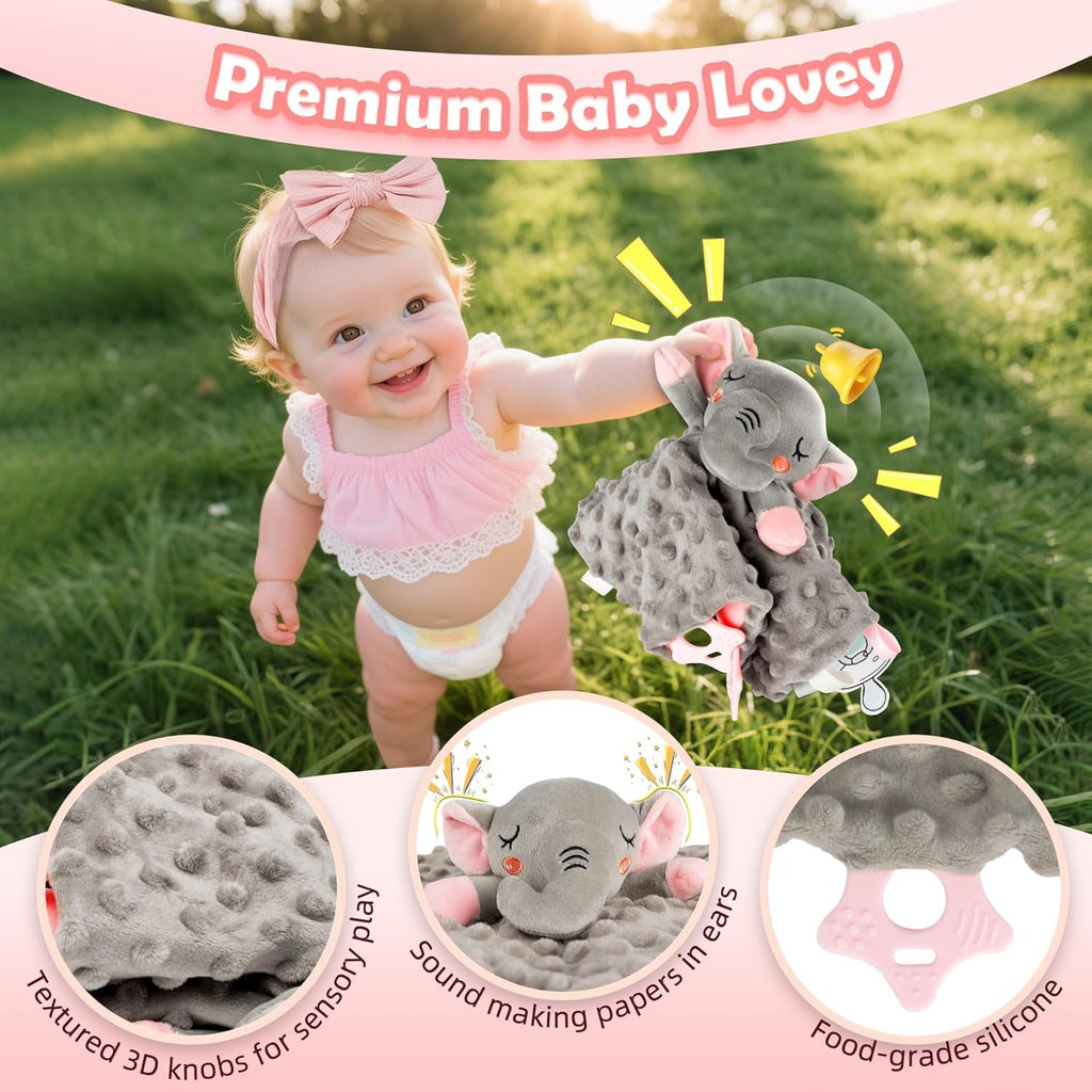 Baby Girl Gifts with Newborn Essentials, Baby Gift Basket for Baby Shower