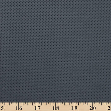 Dotted Stretch Vinyl Fabric Upholstery Perforated 54" Wide BTY Auto Home Commercial (Navy)