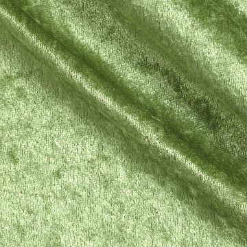 Panne Velvet Velour Sage, Fabric by the Yard